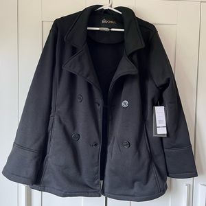 Big chill jacket with anchor buttons